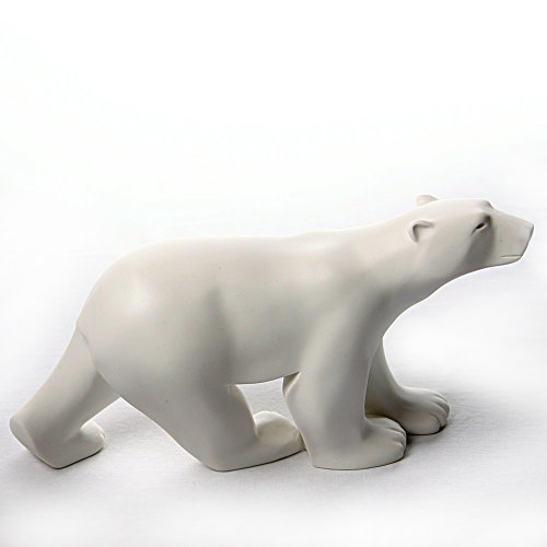 giant polar bear statue