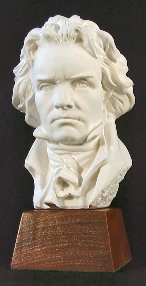 BEETHOVEN LUDWIG VAN BUST 18" HIGH