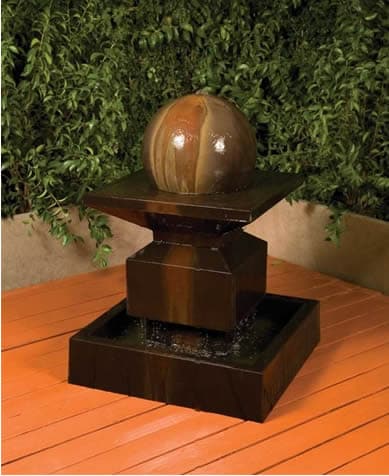 CLASSIC RAM'S HEAD FOUNTAIN W. POOL 62"H 