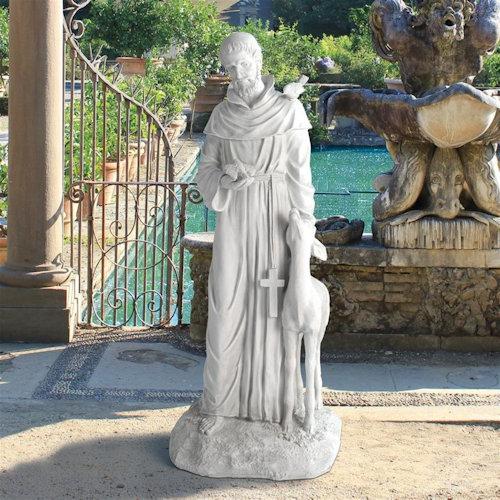 Saint Francis of Assisi Patron of Animals Garden Statue Saint Francis of Assisi Patron of Animals Garden Statue