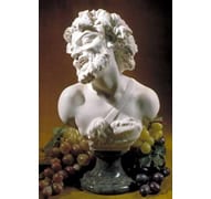 Bacchus Wine God Bust