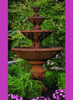 Four Tier Harvest Fountain