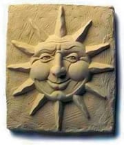 CELESTIAL GRINNINGS: SUN PLAQUE